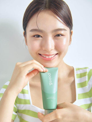 Point& - Calming Vege Mugwort Scrub Foam 150ml - Koreabe