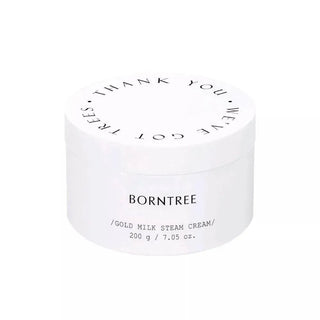 Borntree - Gold Milk Steam Cream 200 g - Koreabe