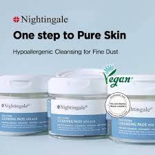 Nightingale - Daily Derma Cleansing Pads Mild Acid 70ea - Koreabe