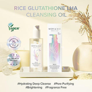 Mary & May - Rice Glutathione Cleansing Oil 200ml - Koreabe