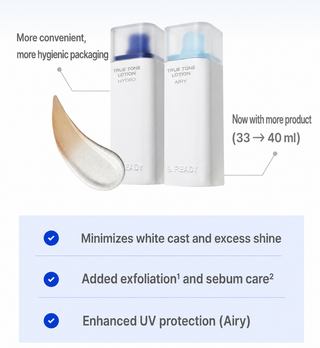 B Ready - True Tone Lotion  SPF50+ PA++++ 40ml