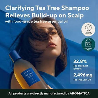 Aromatica - Очищающий шампунь с чайным деревом 750 мл