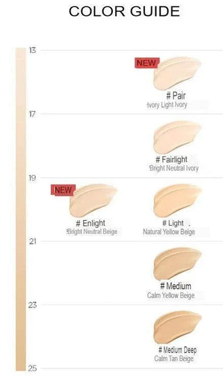 Jung Saem Mool - Essential Skin Nuder Long Wear Cushion + Refill - 6 Colors - Koreabe