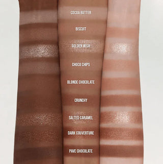 Dasique - 11 Chocolate Fudge Shadow Palette Blooming Mood Collection - Koreabe