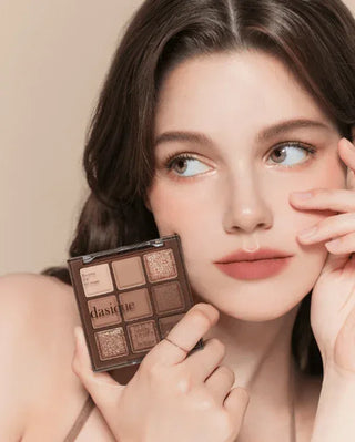 Dasique - 11 Chocolate Fudge Shadow Palette Blooming Mood Collection - Koreabe