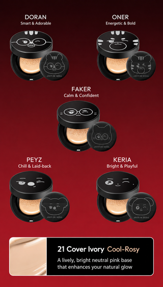 Javin De Seoul - Компактная тональная основа Wink Foundation Pact 21 Cover Ivory (версия T1)