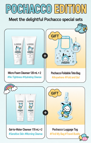 Lagom - Cellup Gel To Water Cleanser 170ml + 170ml (Sanrio Ver)