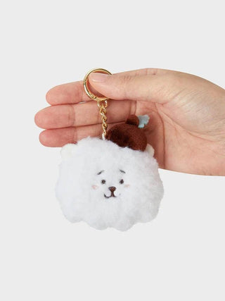 BT21 - RJ Hoping Love Face Doll Keyring - Koreabe