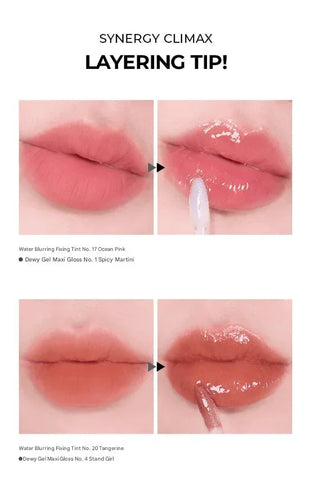 WakeMake - Dewy Gel Maxi Gloss - 11 Colors - Koreabe