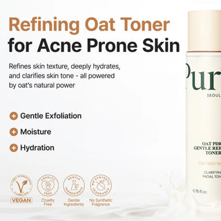 Purito - Oat PDRN Gentle Refining Toner 200ml