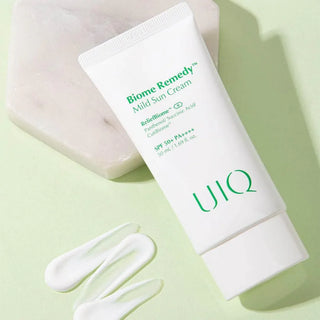 UIQ - Biome remedy Mild Sun Cream SPF50+ PA++++ 50ml - Koreabe