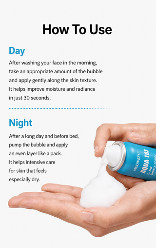 Medipeel - Aqua Tox Glow Bubble Serum 40мл