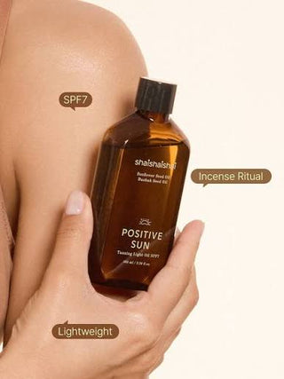 Shaishaishai - Масло для загара Positive Sun Tanning Light Oil 100 мл