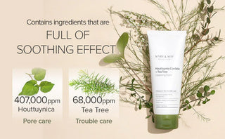 Mary & May - Houttuynia Cordata + Tea Tree Cleansing Foam 150ml - Koreabe
