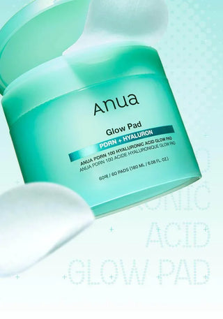Anua - PDRN 100 Hyaluronic Acid Glow Pad 60ea - Koreabe