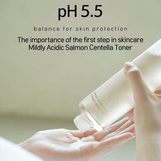 Heveblue - Salmon Caring Centella Toner 200ml - Koreabe