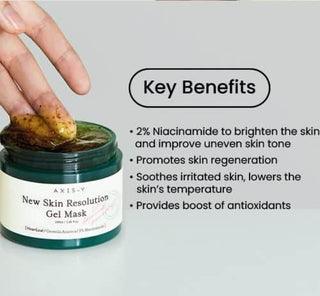 Axis-Y - New Skin Resolution Gel Mask 100ml - Koreabe