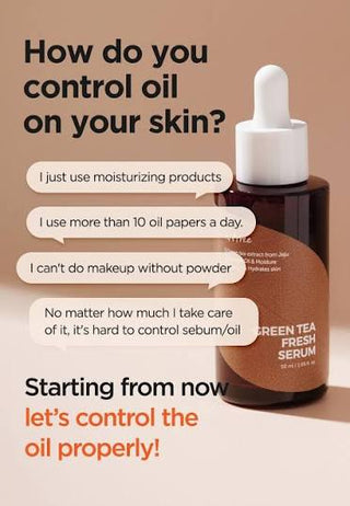 Isntree - Сыворотка с зелёным чаем Green Tea Fresh Serum 50мл