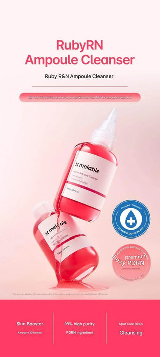 Melable - Ampoule Cleanser (PDRN + VIT C) 150ml - Koreabe