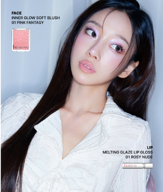 Huemi - Румяна Inner Glow Soft Blush - 2 оттенка