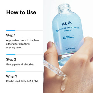 Abib - Сыворотка Hyaluronic Boom 50мл x 2