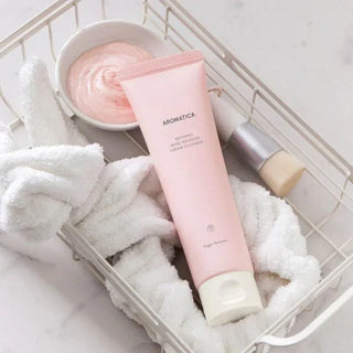 Aromatica - Reviving Rose Infusion Cream Cleanser 145ml - Koreabe