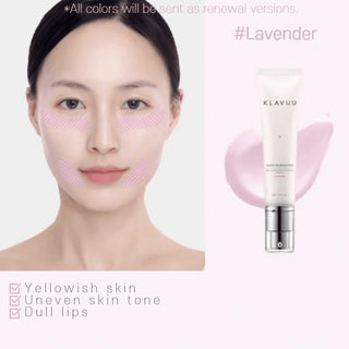 KLAVUU - White Pearlsation Backstage Cream 2 Lavender SPF30 PA+++ 30ml - Koreabe