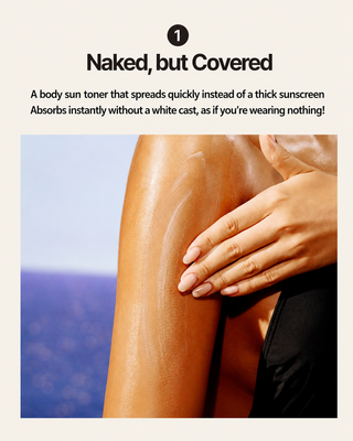 Knock — Солнцезащитный тоник для тела Naked Body, 145 мл