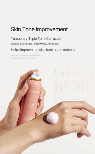 Medicube - Collagen Glow Bubble Serum 100ml - Koreabe
