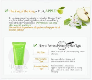 Mizon - Apple Smoothie Peeling Gel 121g - Koreabe