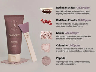 Heveblue - Смываемая маска Pot Pore Peptamin Wash Off Pack 100 мл
