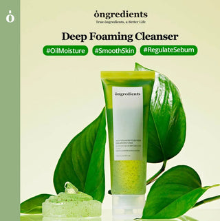 Ongredients - Deep Foaming Cleanser Balancing Care 120ml - Koreabe