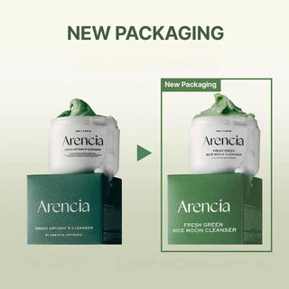 Arencia — Очищающее средство со свежим зеленым рисовым моти, 120 г