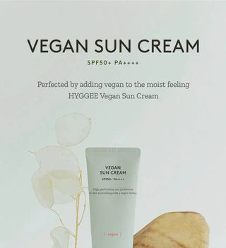 Hyggee - Vegan Sun Cream SPF50+ PA++++ 50ml - Koreabe