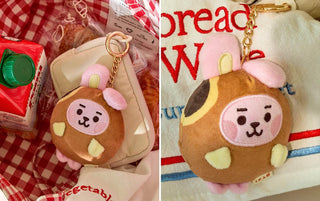 BT21 - COOKY Bakery Plush Keyring - Koreabe