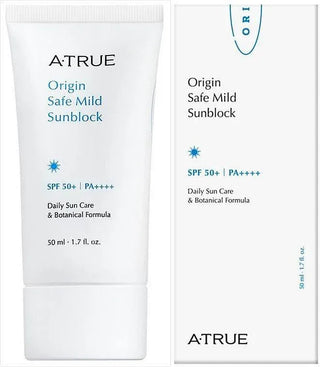 A True - Origin Safe Mild Sunblock SPF 50+ PA++++ 50ml - Koreabe