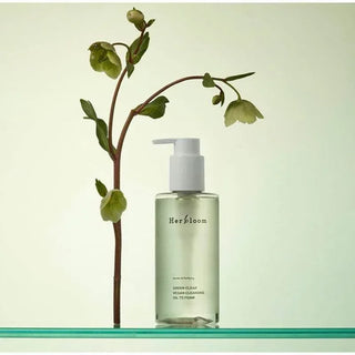Herbloom - Green Clear Vegan Cleansing Oil To Foam 200ml - Koreabe