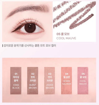 twoedit by Luna - Making Eyeliner - 5 Colors - Koreabe