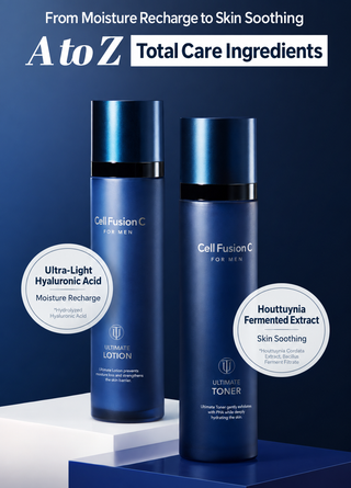 Cell Fusion - For Men Toner 135ml + Lotion 135ml Set