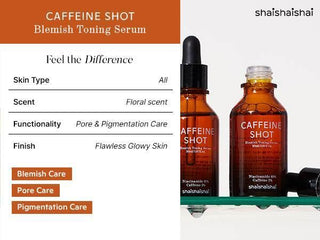 Shaishaishai - Caffeine Shot Vita C Toning Serum 50ml - Koreabe