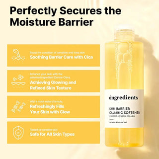 Ongredients - Skin Barrier Calming Softener 250ml - Koreabe