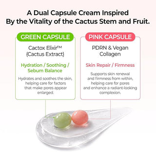 Dr Melaxin - Cactox Pore Relief, двойной капсульный крем, 65 мл