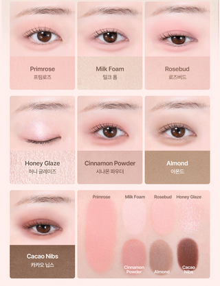 Espoir - Easy Wear Eye Palette - 3 Colors