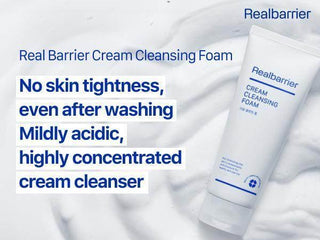 Realbarrier - Cream Cleansing Foam 120ml - Koreabe