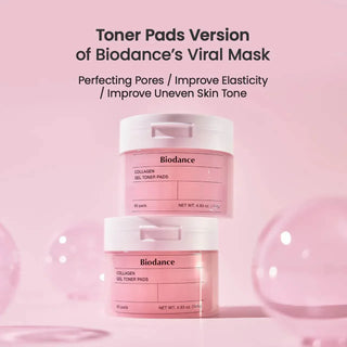 Biodance - Collagen Gel Toner Pads 60ea - Koreabe
