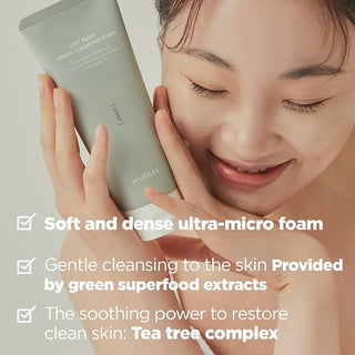 Hyggee - Очищающая пенка Soft Reset Green 150мл