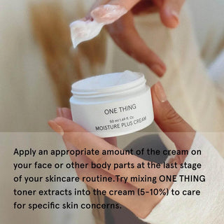 One Thing - Moisture Plus Cream 50ml - Koreabe