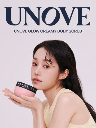 Unove - Glow Creamy Body Scrub Nuvanilla 300ml - Koreabe