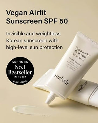 Melixir - Vegan Airfit Sunscreen 50ml