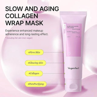 Veganifect - Slow and Aging Collagen Wrap Mask 80ml - Koreabe
